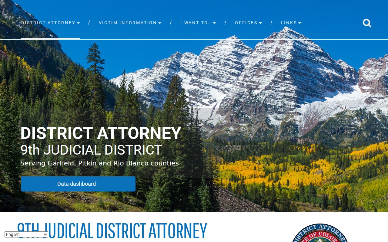 Rio Blanco County criminal court records 9th Judicial District Attorney
