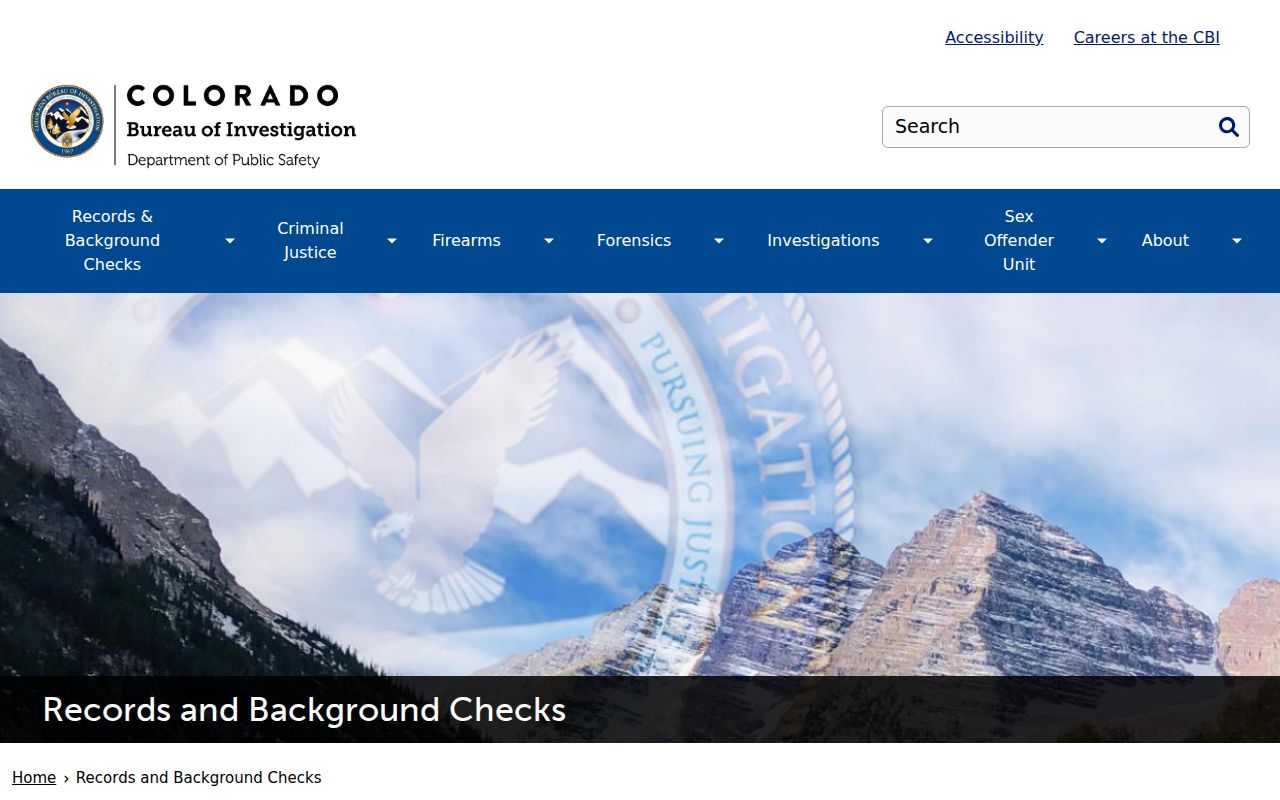 Rio Blanco County criminal court records CBI background check source