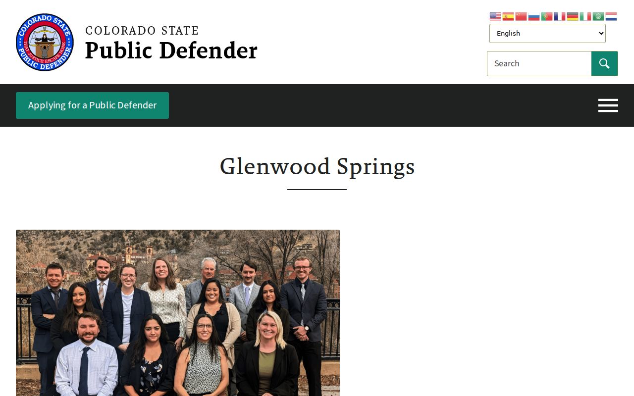 Rio Blanco County criminal court records public defender office
