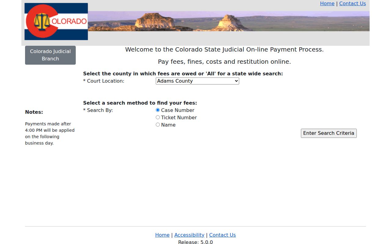 Rio Blanco County Court records online payment lookup