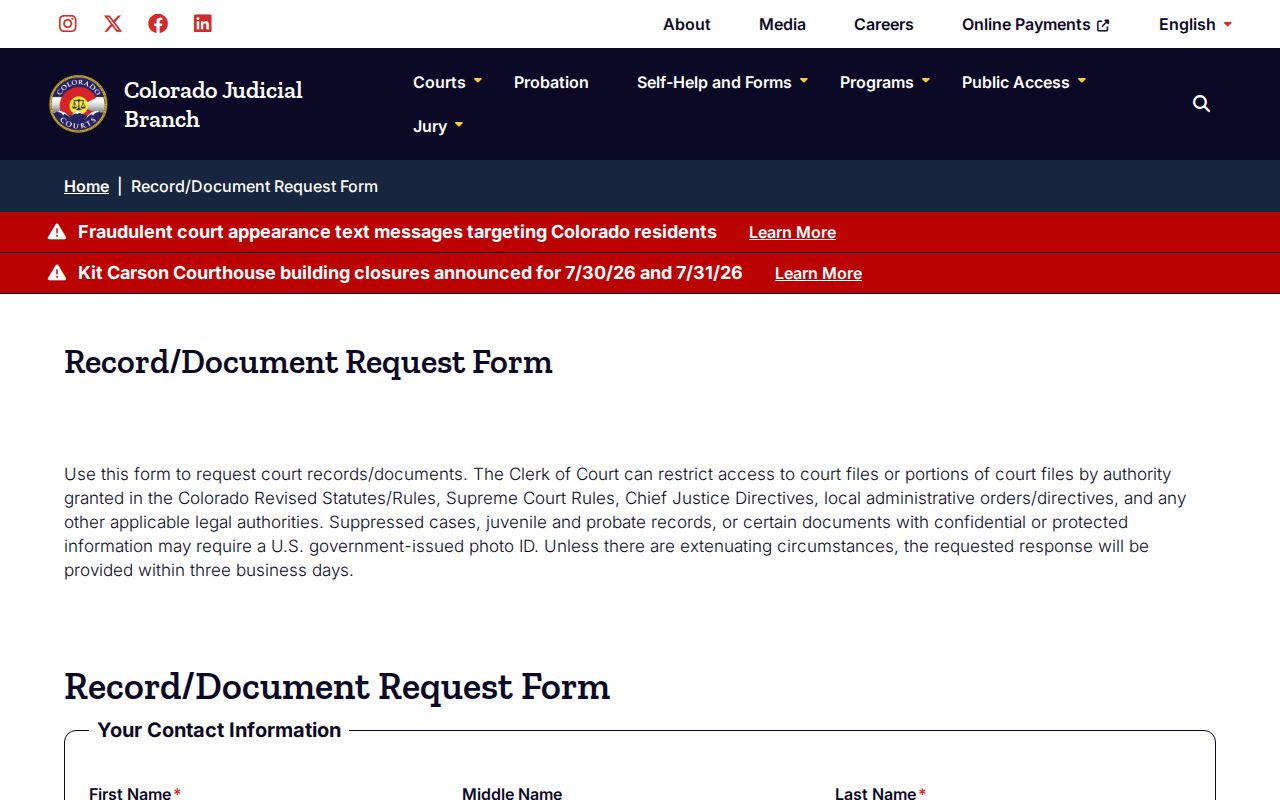 Rio Blanco County probate records court request form